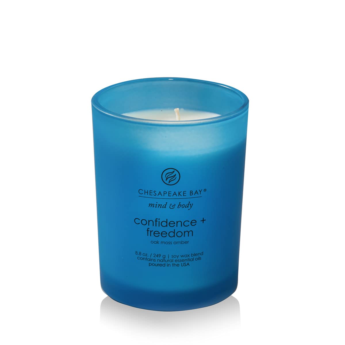 Chesapeake Bay Candle Scented Candle Peace + Tranquility (cashmere jasmine) 3-Wick Coffee Table Jar