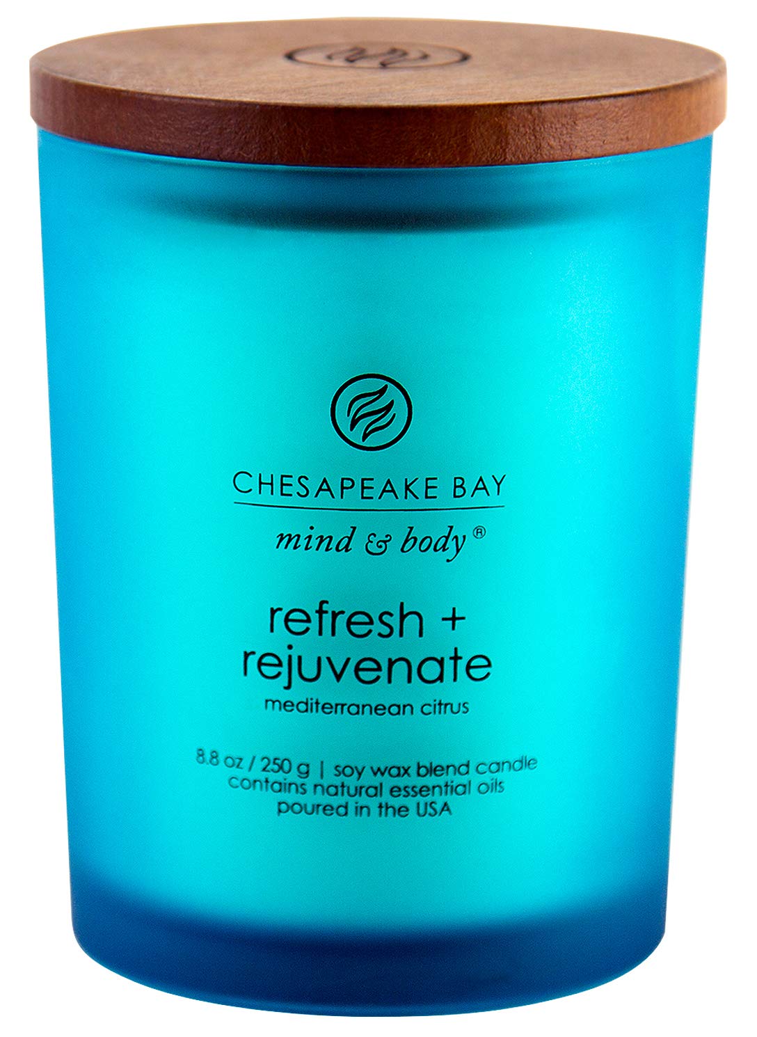 Chesapeake Bay Candle Scented Candle Peace + Tranquility (cashmere jasmine) 3-Wick Coffee Table Jar