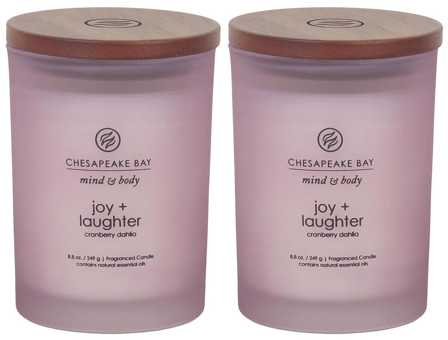 Chesapeake Bay Candle Scented Candle Peace + Tranquility (cashmere jasmine) 3-Wick Coffee Table Jar