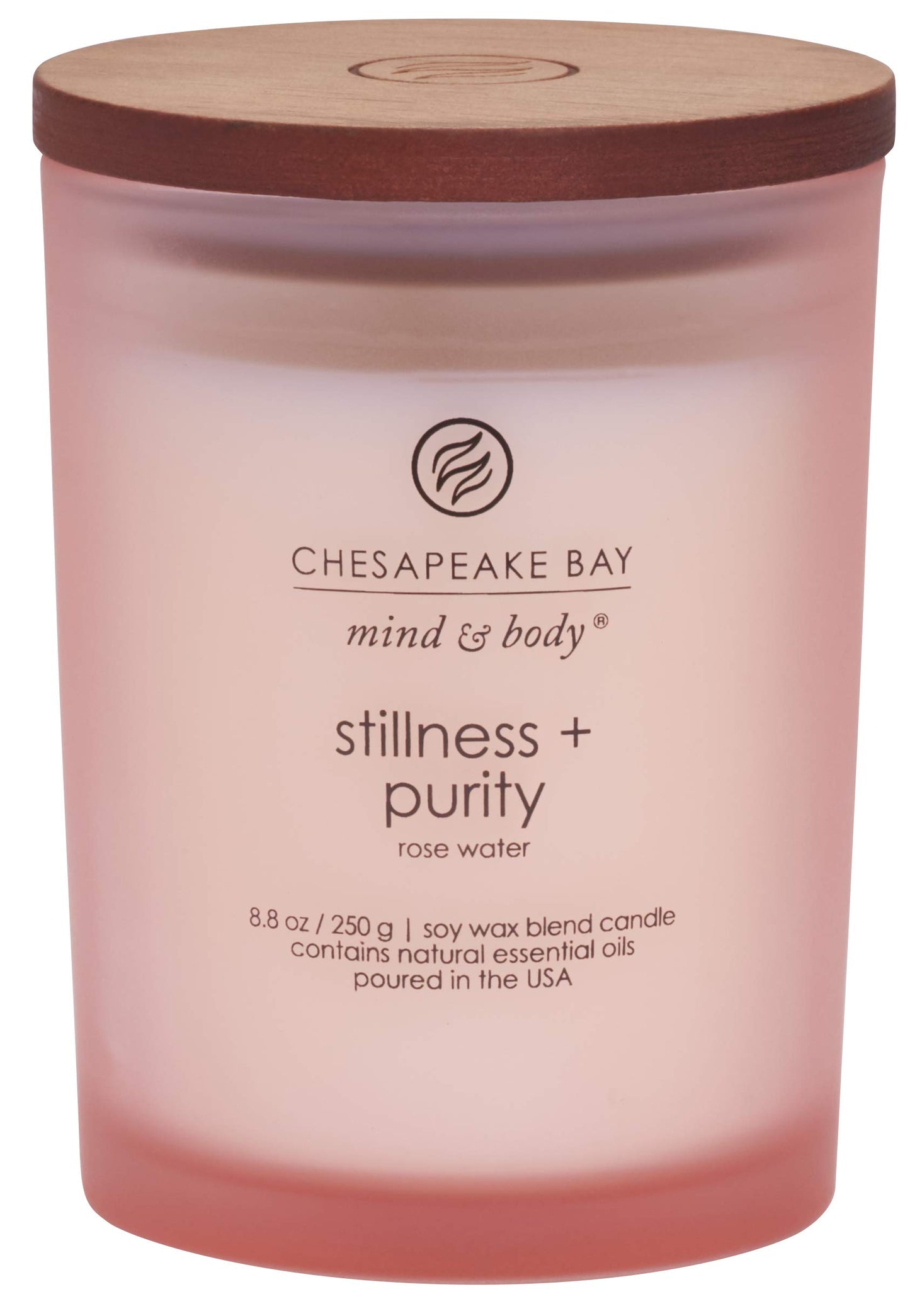 Chesapeake Bay Candle Scented Candle Peace + Tranquility (cashmere jasmine) 3-Wick Coffee Table Jar