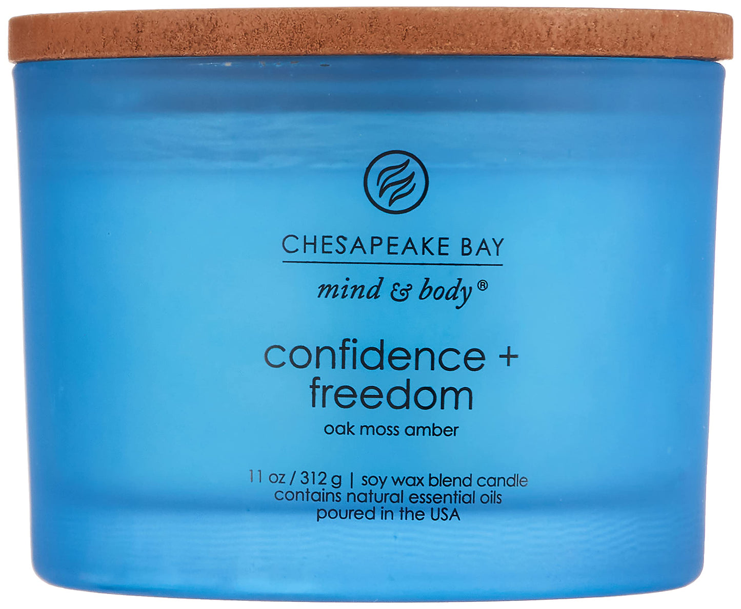 Chesapeake Bay Candle Scented Candle Peace + Tranquility (cashmere jasmine) 3-Wick Coffee Table Jar