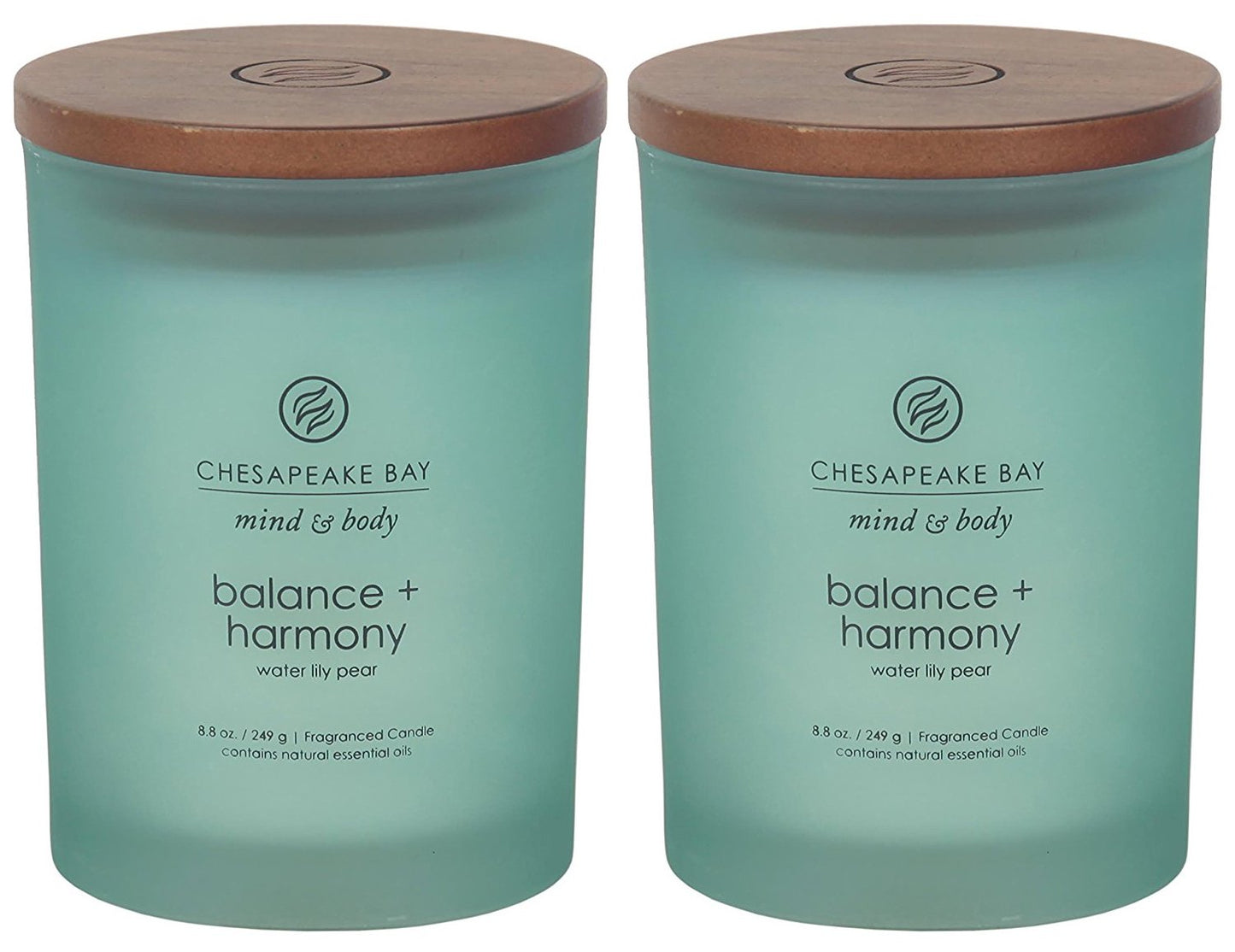 Chesapeake Bay Candle Scented Candle Peace + Tranquility (cashmere jasmine) 3-Wick Coffee Table Jar